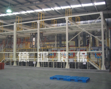 Automatic Rack Plating Ni-Cr Equipment for High-pressure Oil -Cylinder